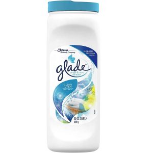 Glade Carpet and Room Refresher, Deodorizer for Home, Pets, and Smoke, Clean Linen